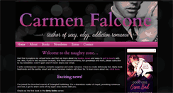 Desktop Screenshot of carmenfalcone.com
