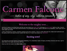Tablet Screenshot of carmenfalcone.com